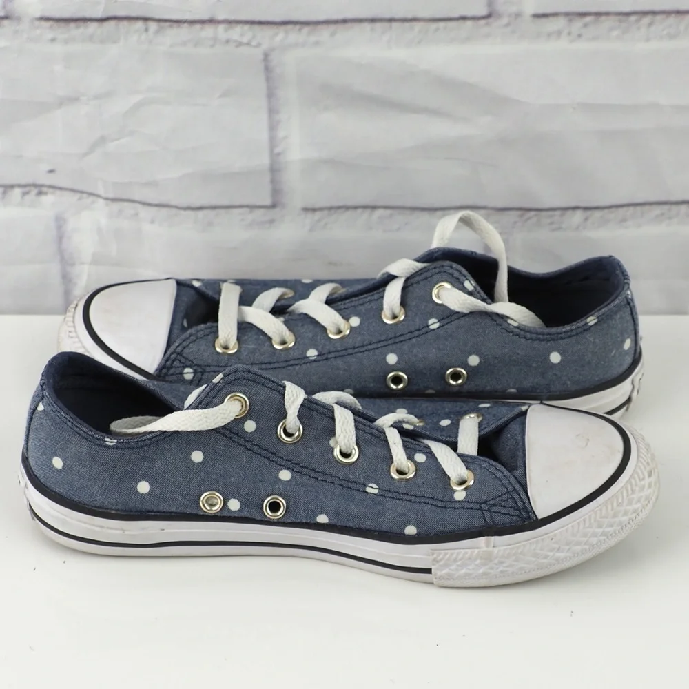 Converse y3 chambray Polka dot all star sneakers